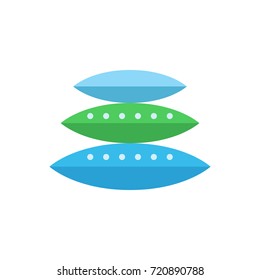 Pillow heap icon