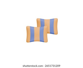 pillow icon 3d illustration render