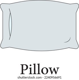 Pillow icon design professionally on a white background