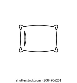 Pillow icon design template vector isolated illustration