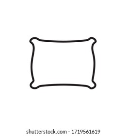 Pillow Icon Design Vector Logo Template