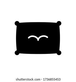 pillow icon design vector template