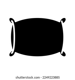 pillow icon flat vecktor trendy popular simple