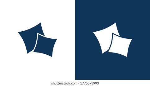 Pillow icon illustration isolated vector sign symbol