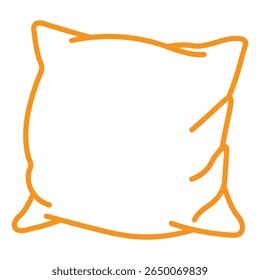 Pillow. Pillow icon illustration set. Stock vector.