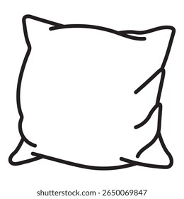 Pillow. Pillow icon illustration set. Stock vector.