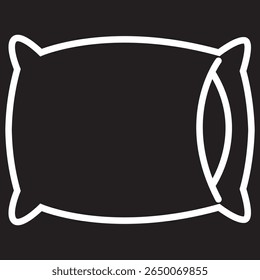 Pillow. Pillow icon illustration set. Stock vector.