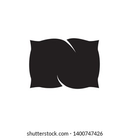pillow icon, illustration, vector template