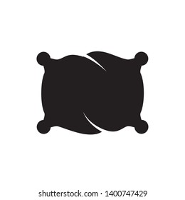 pillow icon, illustration, vector template