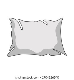 Pillow icon illustration vector template