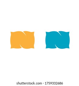 Pillow icon, illustration, vector template