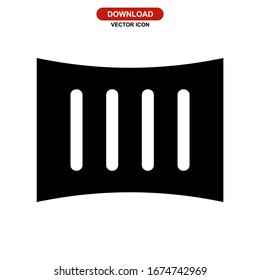 pillow icon or logo isolated sign symbol vector illustration - high quality black style vector icons
