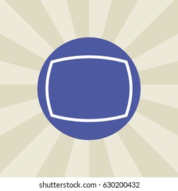 pillow icon. sign design. background