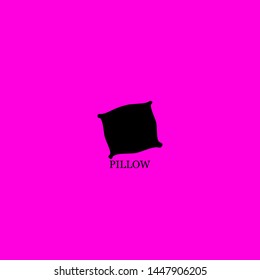pillow icon sign signifier vector
