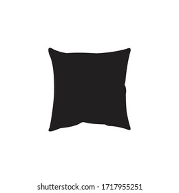 Pillow icon , sleep symbol, isolated on white background, vector 
Illustration 