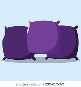 Pillow icon. Subtable to place on hotel, etc.