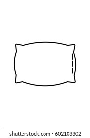 Pillow icon, Vector