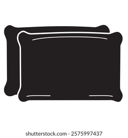 pillow icon vector design. room equipment icon