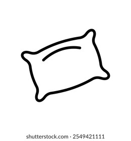 pillow icon vector design template
