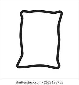 pillow icon vector design template simple and clean