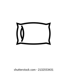 pillow icon vector design templates 