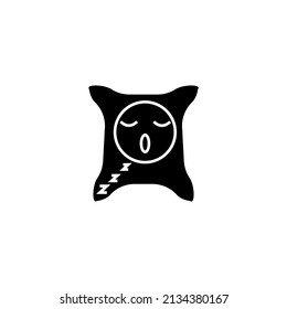 pillow icon vector design templates 