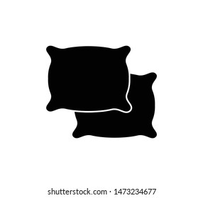Pillow icon vector flat style trendy
