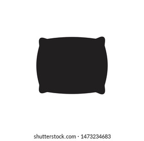 Pillow icon vector flat style trendy