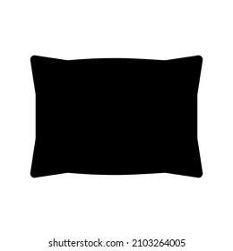 Pillow icon vector. Pillow icon, great design for any purposes. Vector logo.