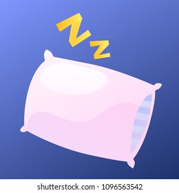 Pillow icon vector illustration