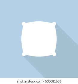 pillow icon. vector illustration