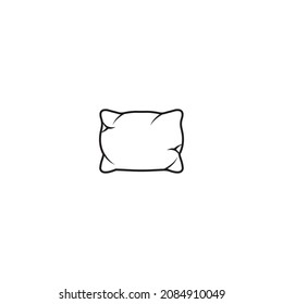 Pillow icon vector illustration flat design