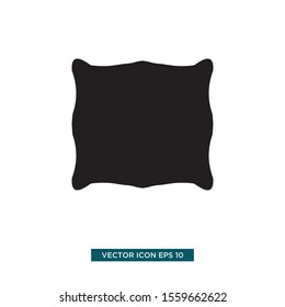 pillow icon vector illustration template 
