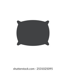 Conjunto de logotipo de Vector de icono de almohada plano