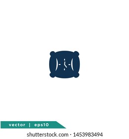 pillow icon vector logo template eps10