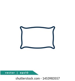 pillow icon vector logo template eps10