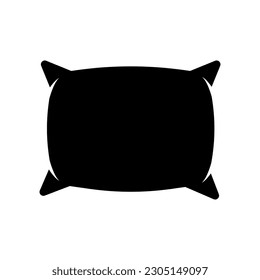 Pillow icon vector on trendy design