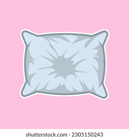 Pillow icon vector on trendy design