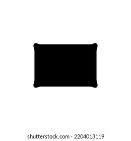 Pillow icon vector for web and mobile app. Pillow sign and symbol. Comfortable fluffy pillow