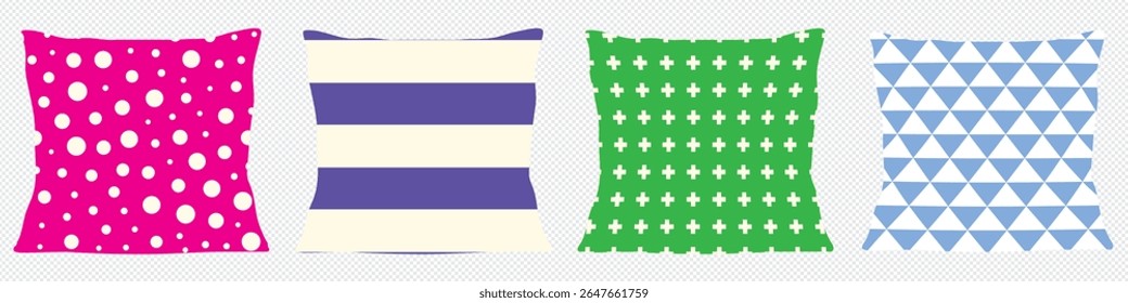 pillow icons set .Pillow icon symbol for apps and websites. Pillow sign and symbol. Comfortable fluffy pillow Take nap sign. Vector icons