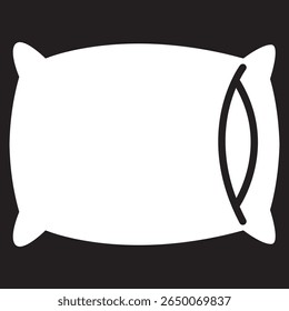 pillow icons set isolated on white background. pillow icon thin line outline linear pillow symbol for logo, web, app, UI. pillow icon simple sign eps 10.