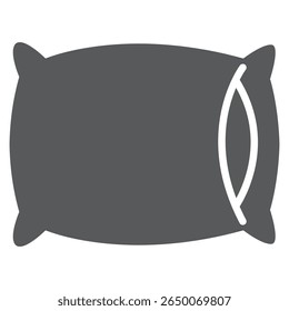 Pillow icons set. Pillow sign and symbol. Comfortable fluffy pillow