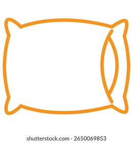 Pillow icons set. Pillow sign and symbol. Comfortable fluffy pillow