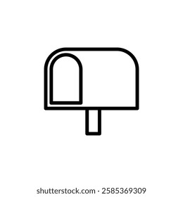 pillow iconVector illustration in black