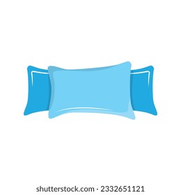 Pillow Logo, Bed and Sleep Design, Vector Illustration of Dream Icon