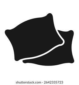 Pillow, logo isolated icon vector template
