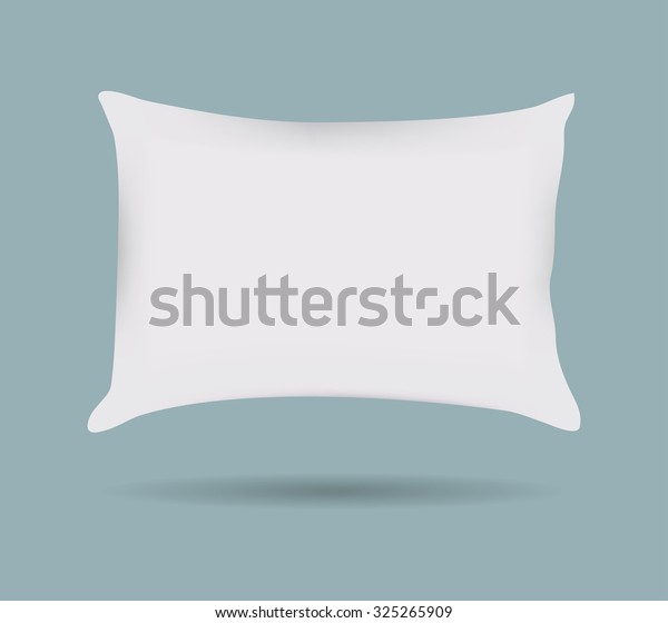 Pillow Pattern Decorative Pillowcase Isolated On Royalty Free