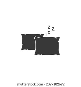 Pillow Vector icon design illustration Template