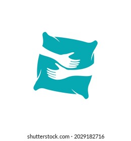 Design-Vorlage für Vektorsymbol-Kissen