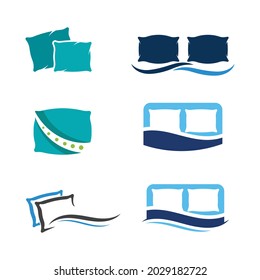 Pillow Vector icon design illustration Template